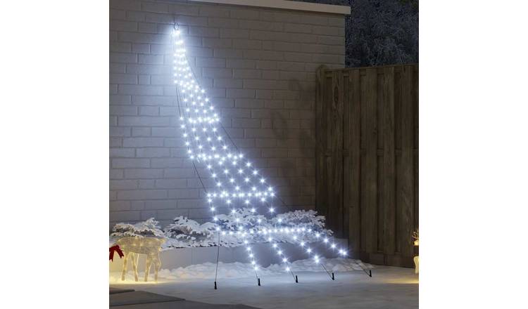 Walplus 168 LED Lights Artificial Christmas Tree - Cool White - 306 cm