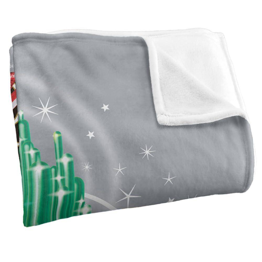 Wizard Of Oz Emerald City Soft Touch Blanket - 152cm x 127cm - Image 2