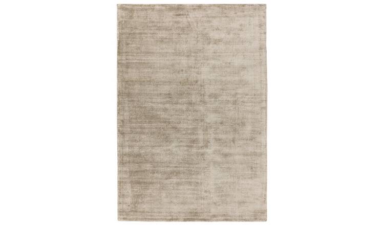 Mega Flooring Grey Handmade Plain Rug - 160 x 230cm