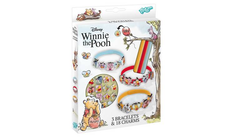 Totum Winnie the Pooh 3 Bracelets & 18 Charms Jewellery Set