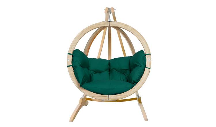 Amazonas Globo Single Hanging Chair Set - Green