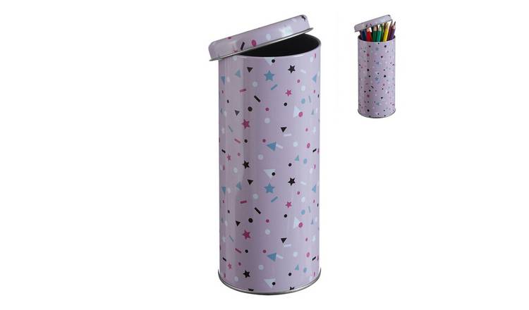 Orsina Paice Round Design Storage Canister – Pink