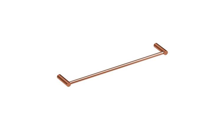 Cosmic Logic Towel Rail - Brushed Copper Pvd