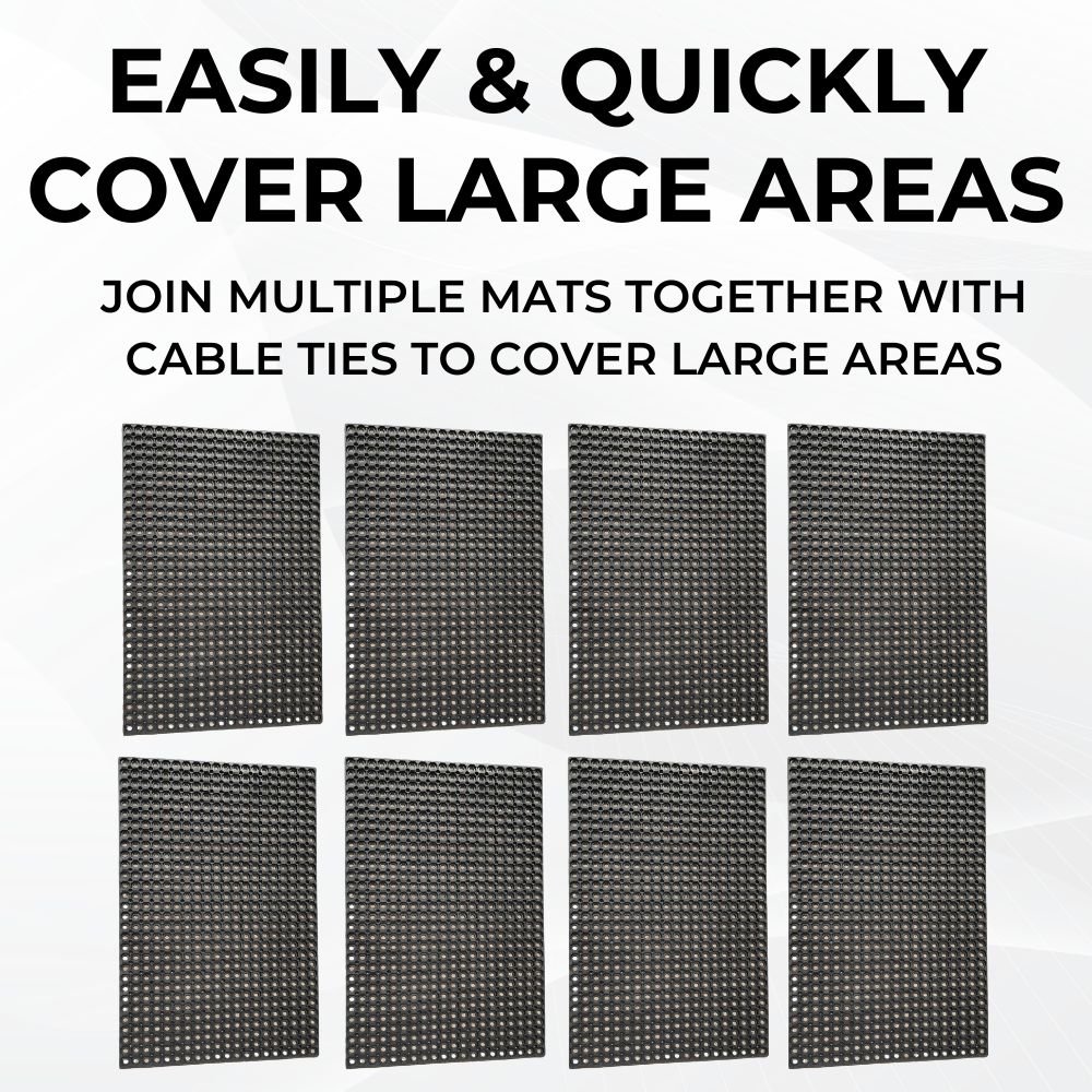Ark Mat 16mm Playground Rubber Grass Mat - 1.2m x 0.8m - Image 4