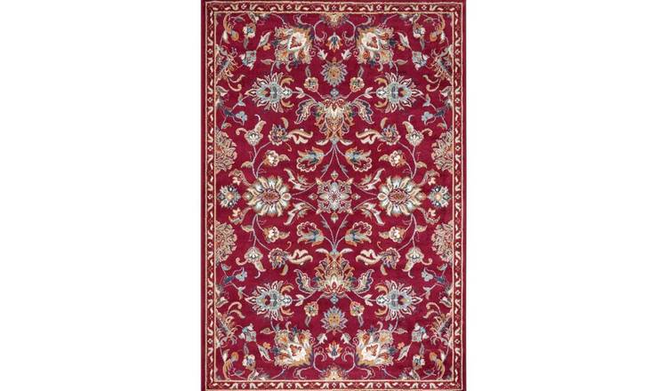 Hanse Home Red Orient Caracci Vintage Floral Rug - 57 x 90cm