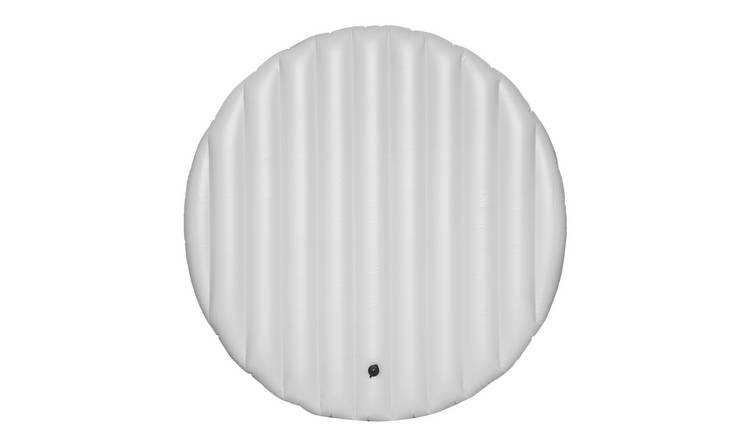 Dellonda 2-4 Person Inflatable Hot Tub Spa Heat Retaining Lid - White