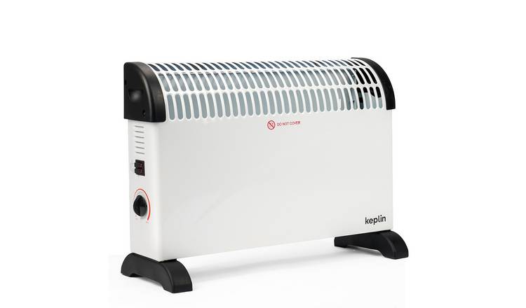 Keplin 2000W Electric Convector Heater with Thermostat - White