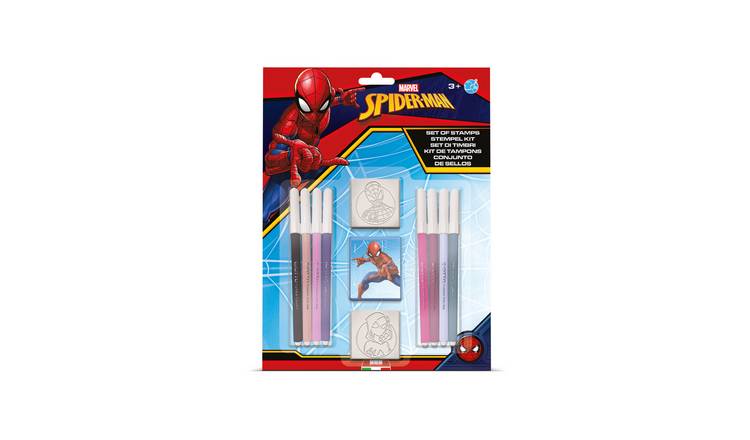 Spider-Man Blister Pack 2 Stamps – Kids Craft & Stationery Set