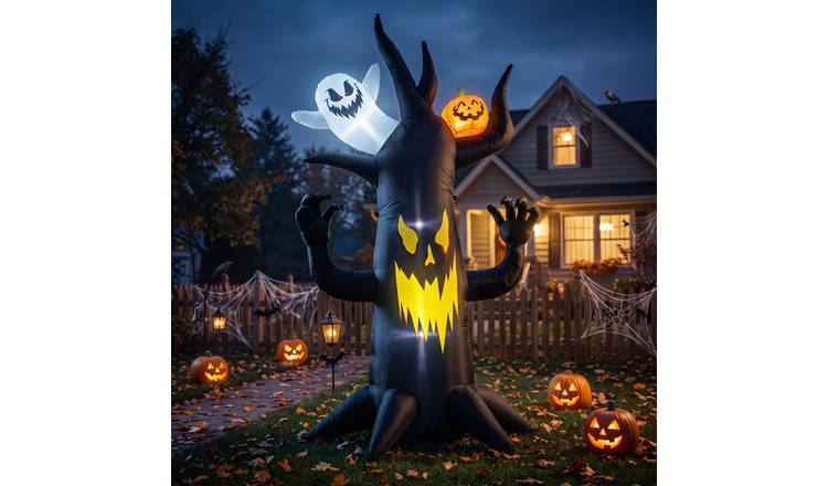 Outsunny 8FT Halloween  Spooky Tree Inflatable Decoration