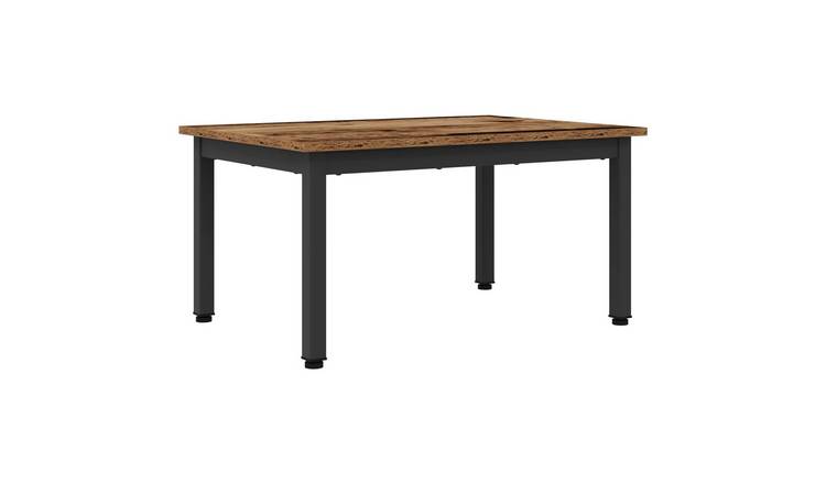 Walplus Engineered Wood Coffee Table - Old wood - 70 x 50 x 36 cm