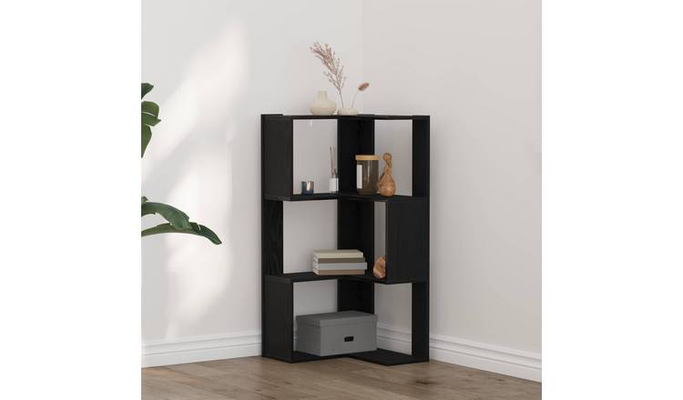 Walplus Bookcase - Dark Oak - 50 x 50 x 102 cm