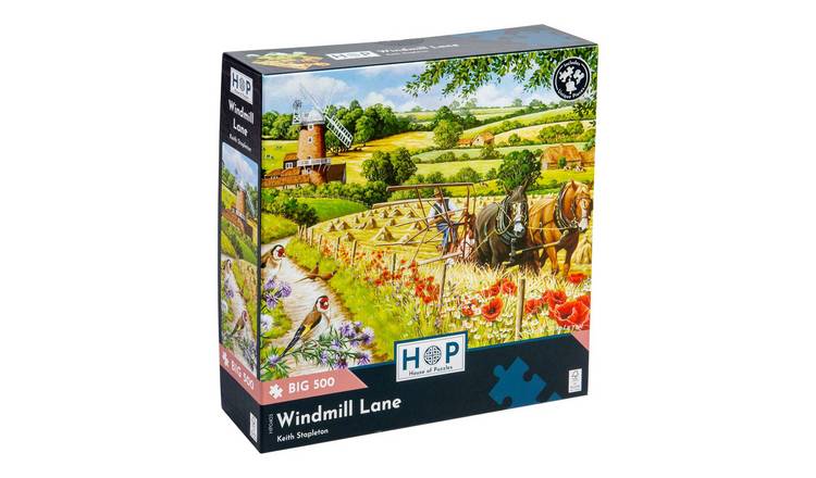 The House of Puzzles Windmill Lane BIG 500 Puzzle 3 Years +