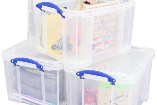 A set of storage boxes.