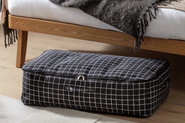 A set of storage boxes.