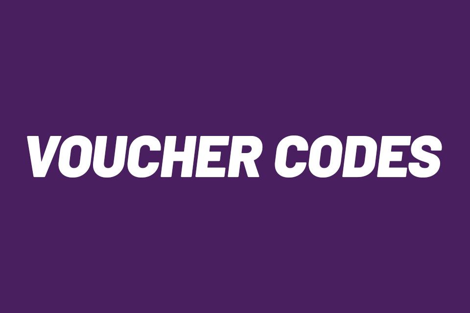 Voucher codes and offers.