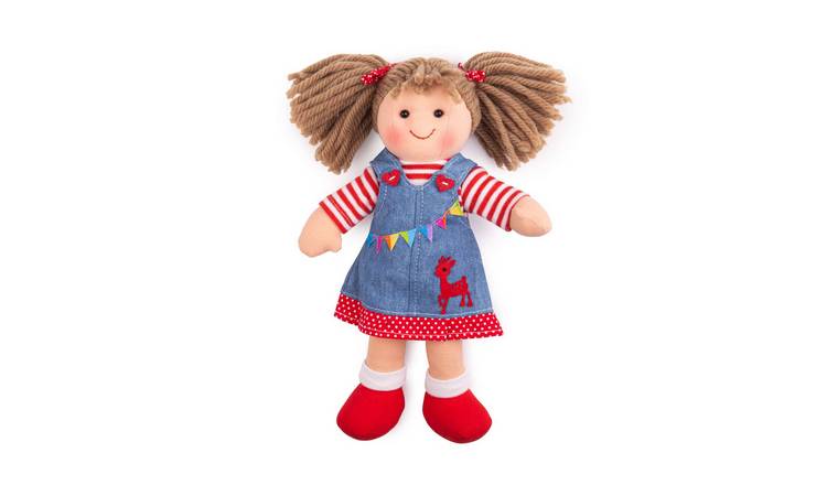 Bigjigs Toys Hattie Doll - Small - Birth +