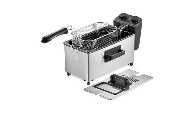 VonShef 3L 2000W Deep Fat Fryer - Adjustable Thermostat