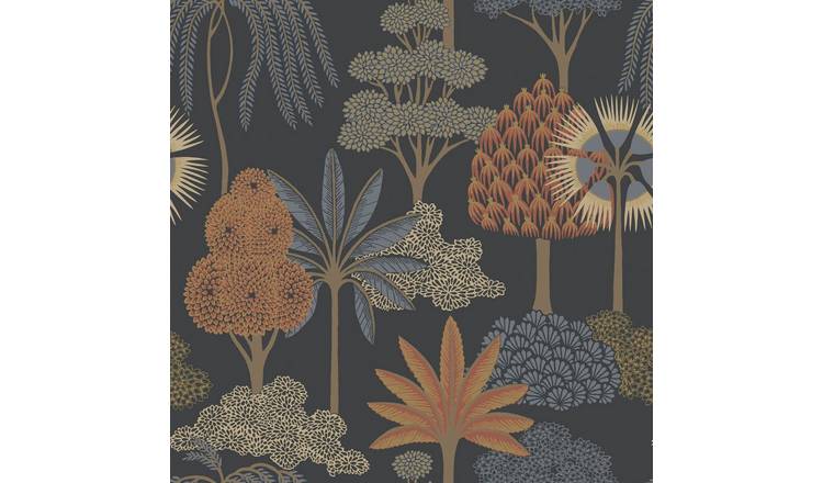 Belgravia Akiko Floral Wallpaper - Blue