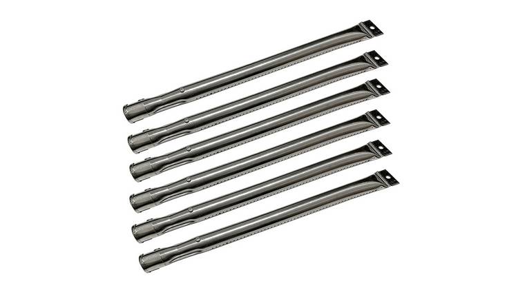 Charles Bentley Ottimo Pro 455 6 Burner Gas BBQ Burner Set - Silver