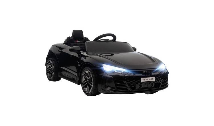 HOMCOM Audi RS e tron GT 12V Age 3 to 5 Years Electric Ride on Car – Black