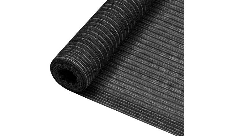 Walplus 195 g/m2 HDPE Privacy Net - Anthracite - 180 x 5000 cm