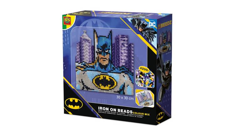 SES Creative DC Batman Iron On Beads Craft Set