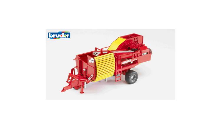 Bruder 1:16 Grimmer SE 75-30 Potato Digger with Potatoes - Red