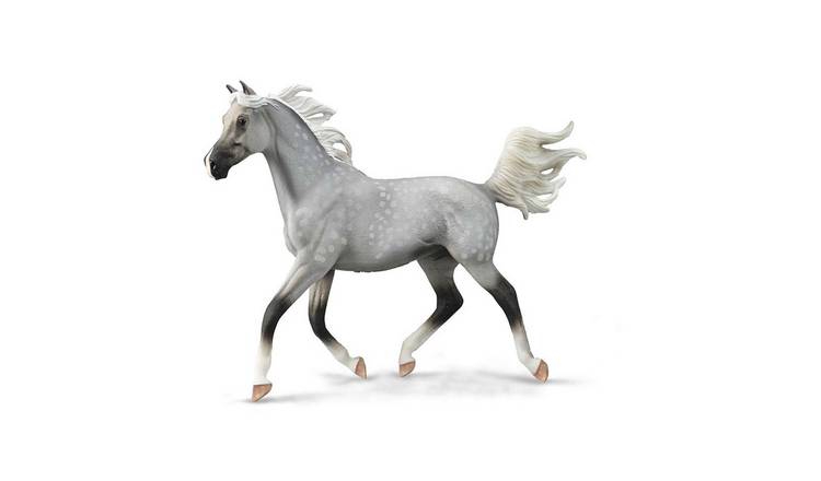 CollectA Half Arabian Stallion Dappled Grey - Deluxe 1:12 Scale - 3 Years +