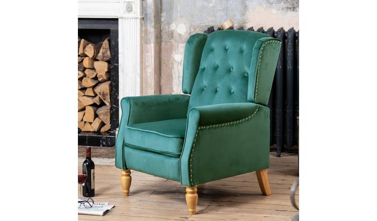Artemis Home Annapoli Recliner Armchair - Green