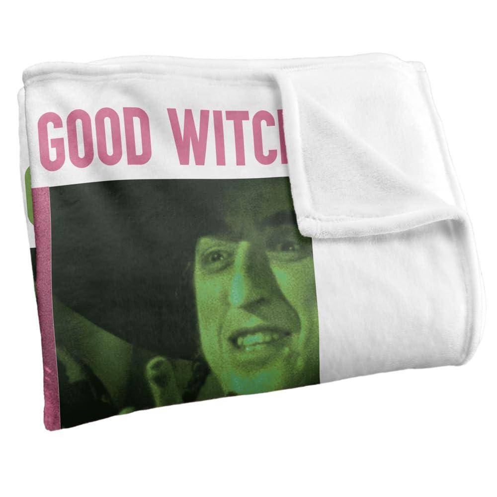 The Wizard Of Oz Good Witch Or Bad Witch Soft Touch Blanket - 91cm x 147cm - Image 2