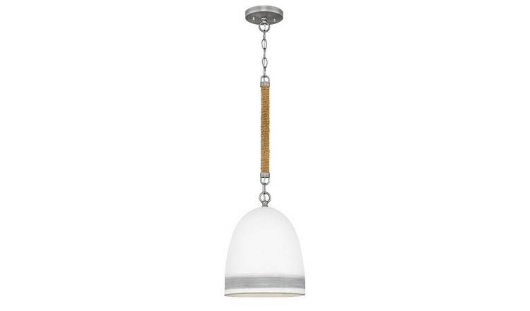 Elstead Hinkley Dome Pendant Light - Antique Nickel