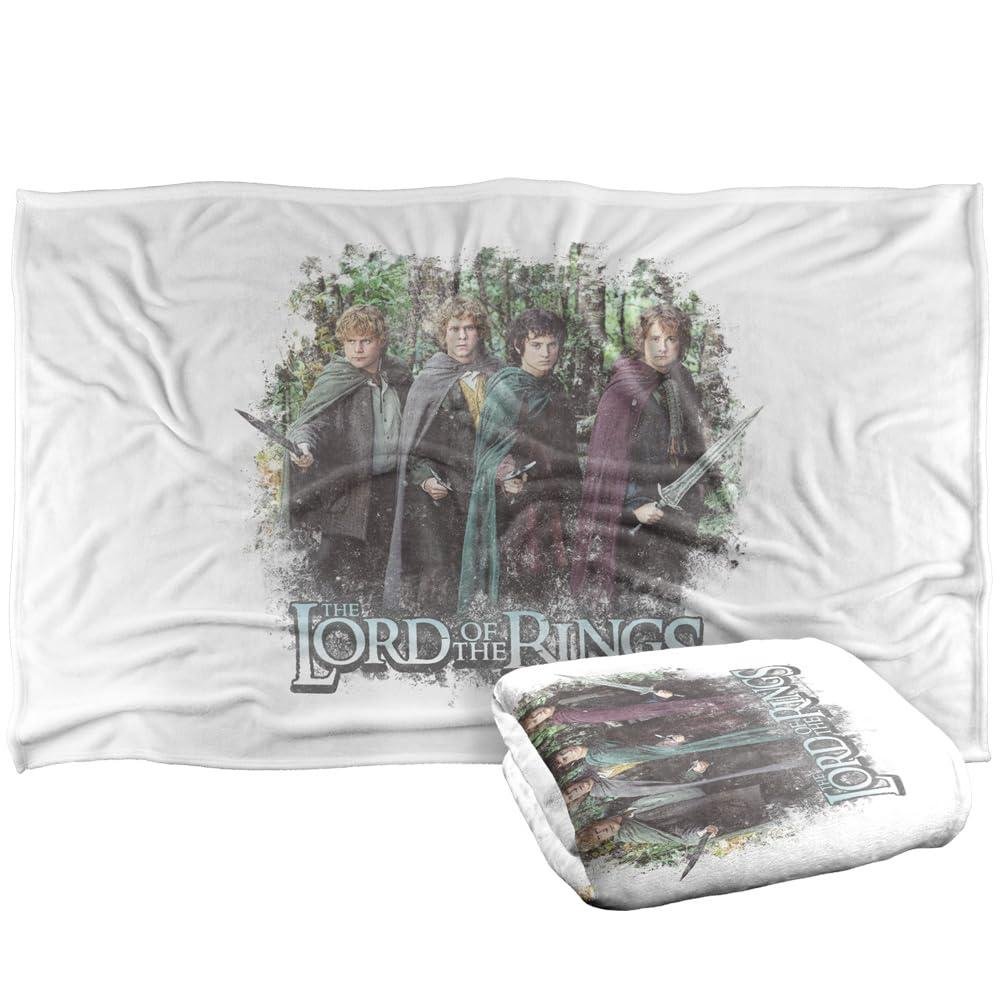 Lord Of The Rings Hobbits Vintage Blanket - 147cm x 91cm - Image 2