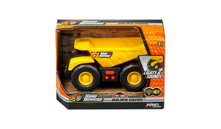Nikko Rhino Building Sounds Dump Truck Toy Vehicle