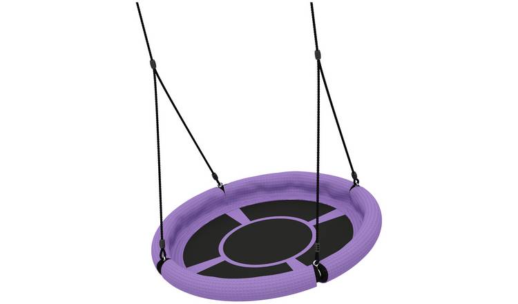 AIYAPLAY Nest Swing Seat for Kids Tree Swing Set - Purple