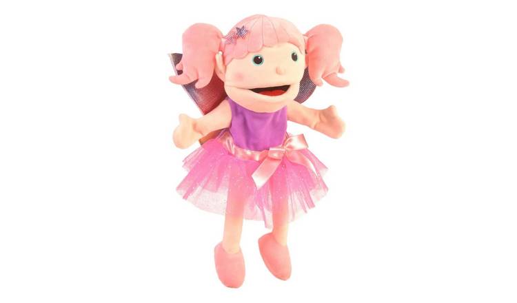 Fiesta Crafts Fairy Moving Mouth Hand Puppet - 18 Months +