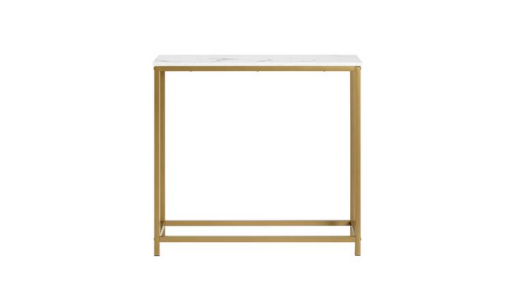 SoBuy 1 Shelf Console Table  - Gold