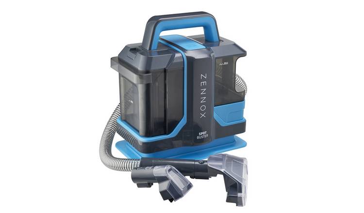 Zennox Spot Buster Carpet Cleaner 450W with Long Hose - Grey/Turquoise