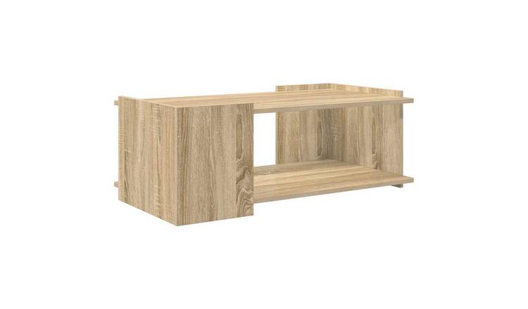 Walplus Engineered Wood Coffee Table - Sonoma Oak - 90 x 50 x 33 cm