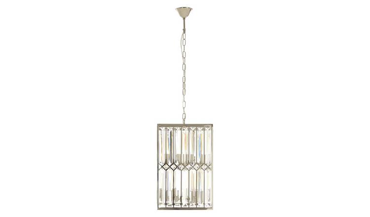 Orsina Marentina Cylindrical Chandelier - Silver