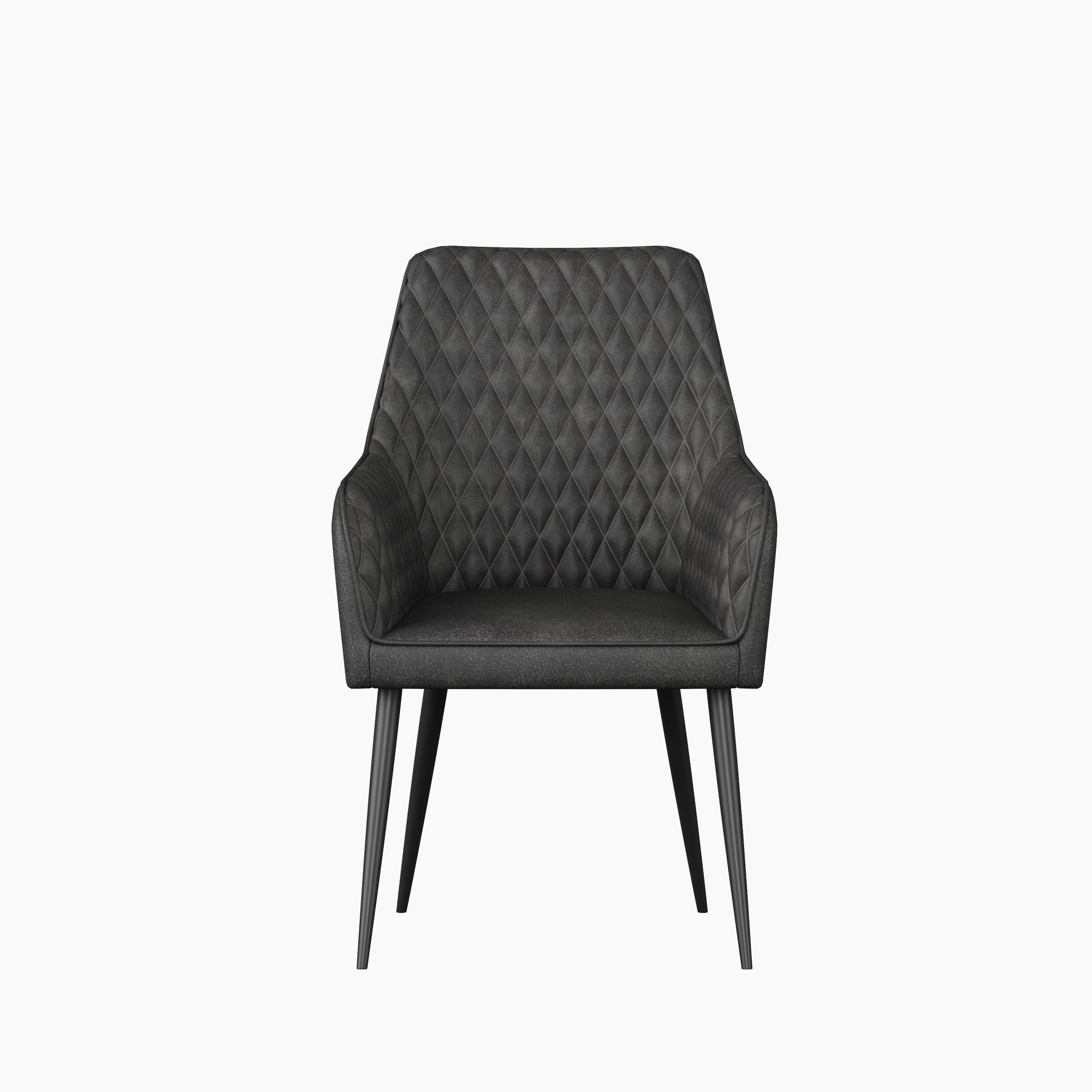 Furniture Online Ella Set 8 Fabric Dining Chair – Grey - Image 3