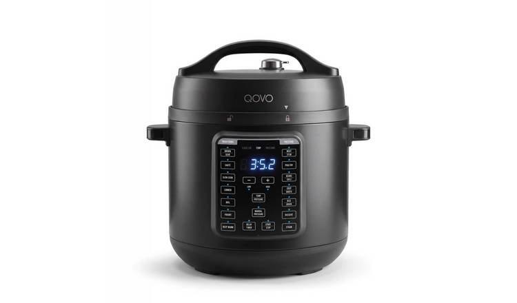 Qovo 14 in 1 7.6L 1200W Electric Multi Pressure Cooker - Black