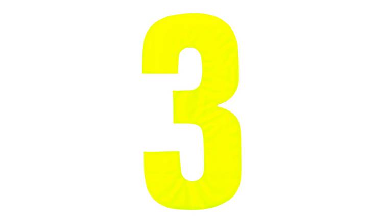 Securit 3 Bin Number - Yellow