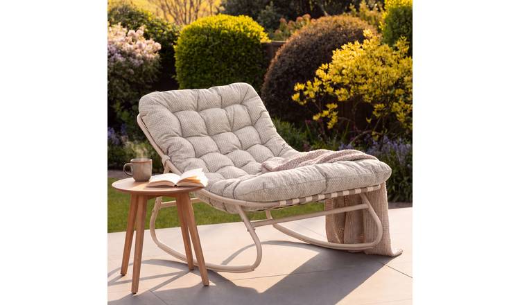 Artemis Home Softrock Outdoor Rocking Chair - Oat