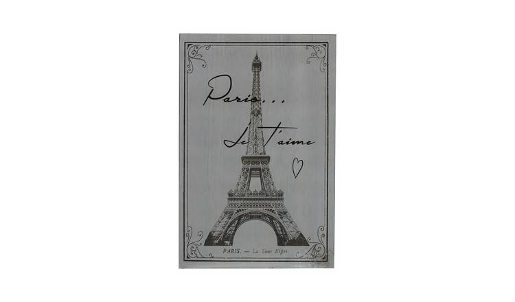 Orsina Madera Paris Wall Plaque