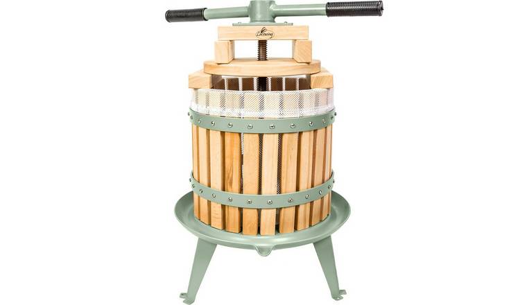 Primrose Two Handled 12L Fruit Press & Crusher with Free Pulp Bags