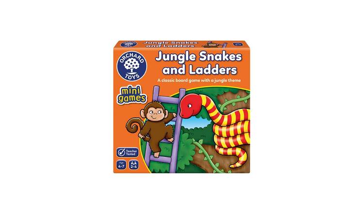 Orchard Toys Mini Games Jungle Snakes And Ladders