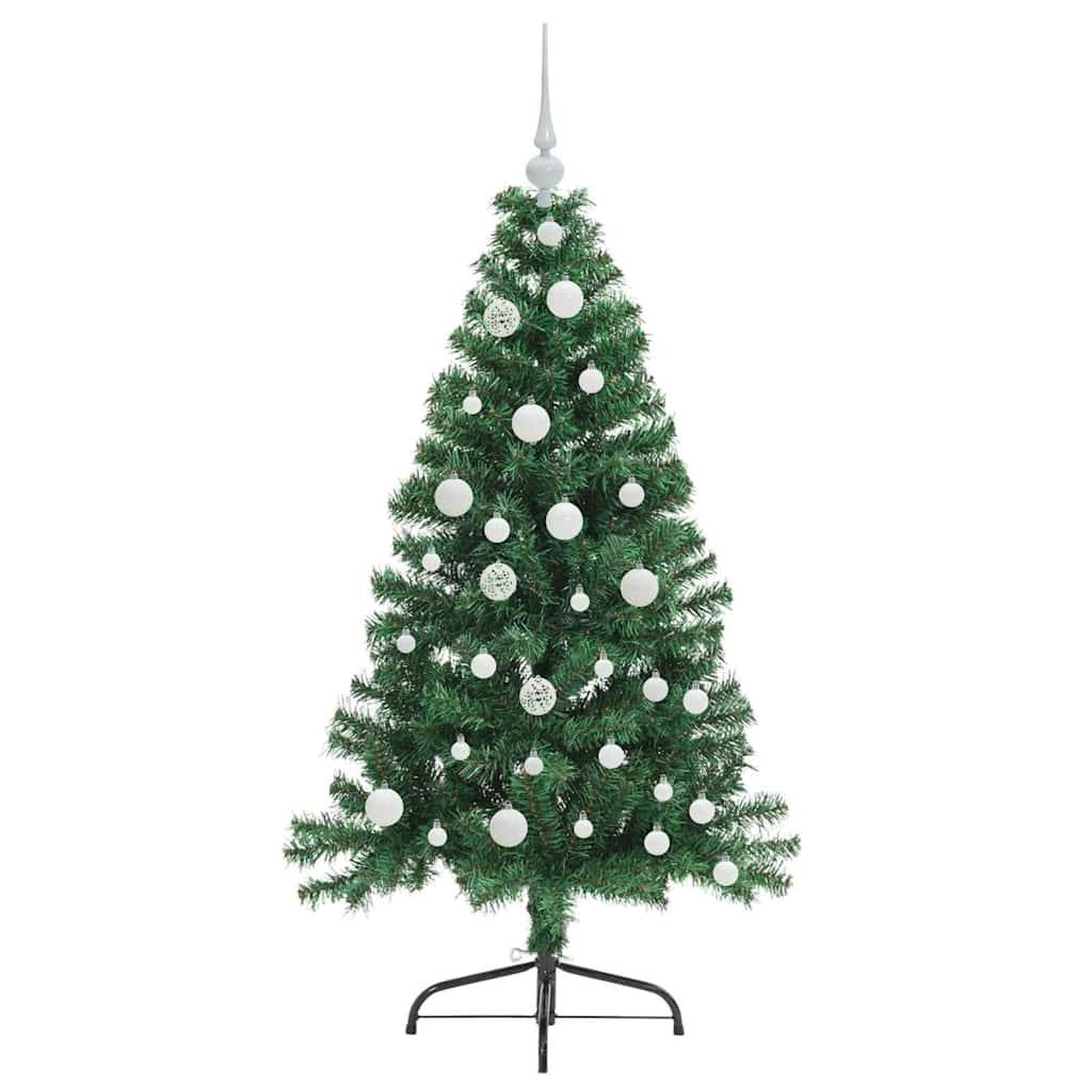 Walplus 150 LED String Lights Pre-lit Artificial Christmas Tree - Green - 120 cm - Image 4