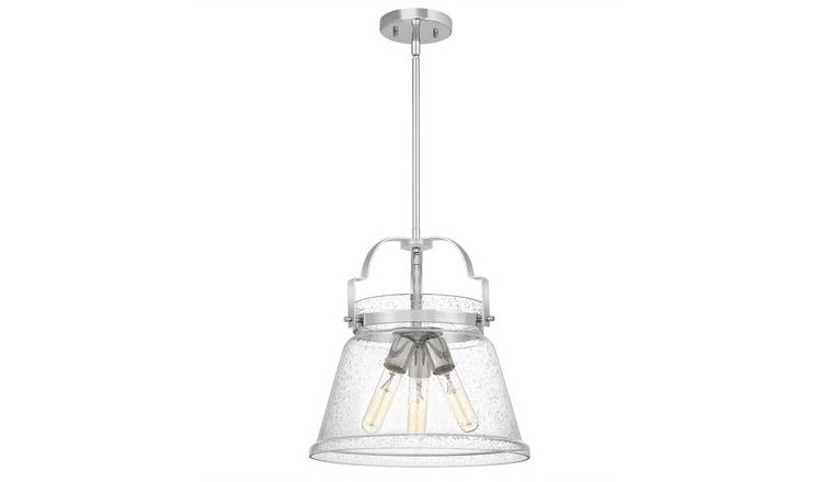Elstead Quoizel 3 Arm Pendant Light - Polished Chrome