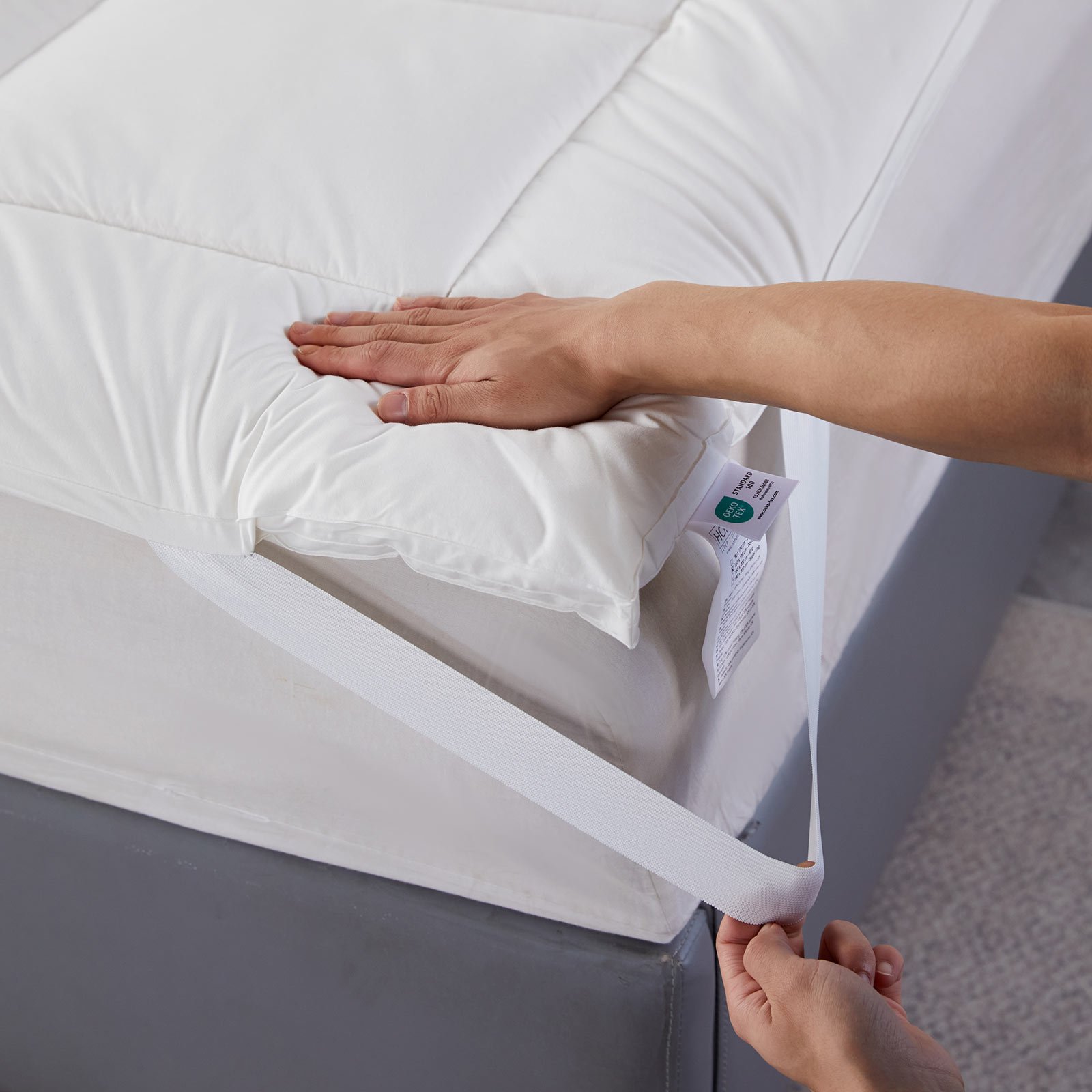 Homescapes Australian Wool Mattress Topper - Double - Image 4