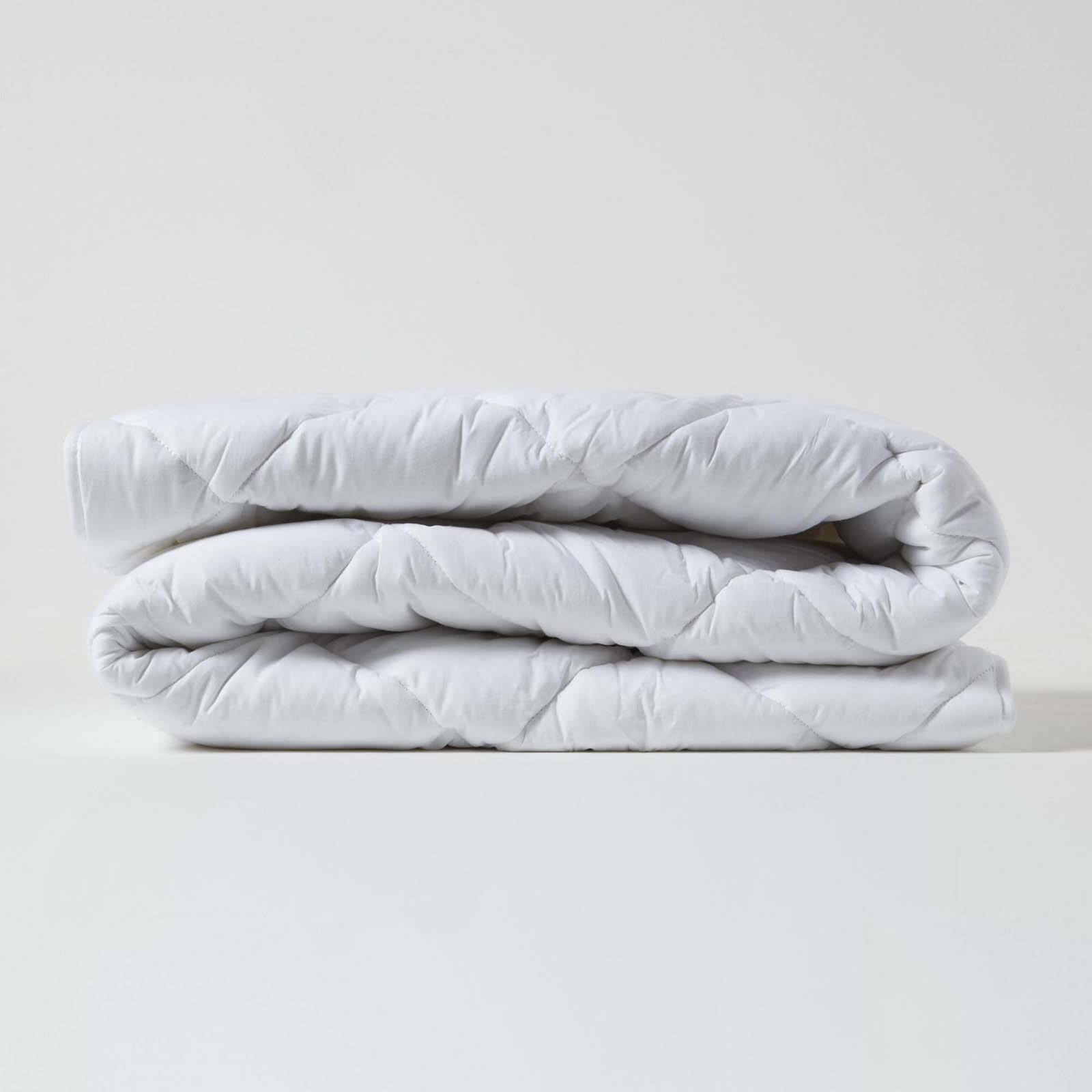 Homescapes Super Filled Cotton Mattress Topper - Single - Image 4